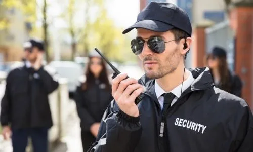 Armed security guard from leading security company Pakistan