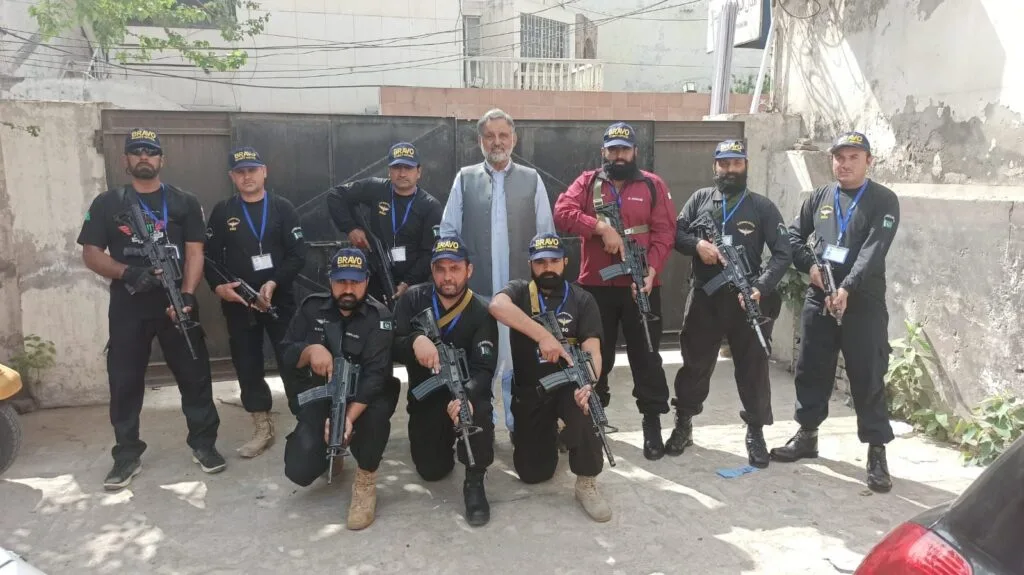 VIP close protection security detail in Pakistan